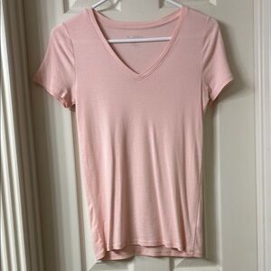 Merona Pink Fitted Short Sleeve T-Shirt